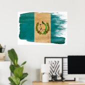 グアテマラ国旗のポスター ポスター (ホームオフィス)
