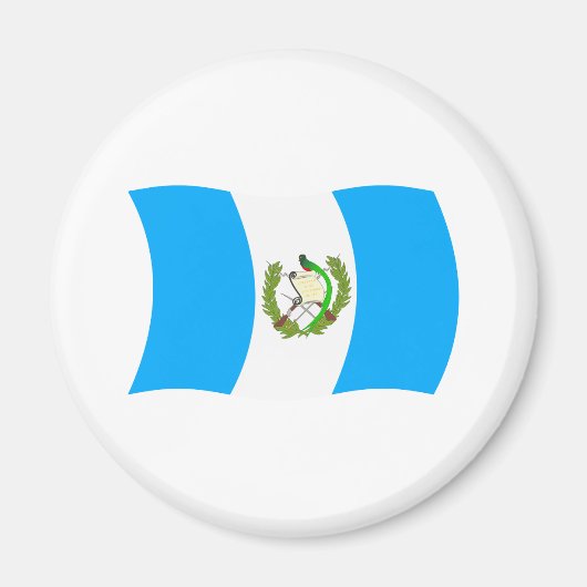 グアテマラ国旗の磁石 マグネット (正面)