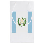 グアテマラ国旗の紋章 スモールペーパーバッグ (裏面)