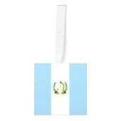 グアテマラ国旗 キューブオーナメント (正面)