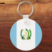 グアテマラ国旗 キーホルダー (正面)