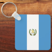 グアテマラ国旗 キーホルダー (正面)