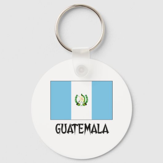 グアテマラ国旗 キーホルダー (正面)