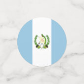 グアテマラ国旗 コンフェッティ (スモール正面)