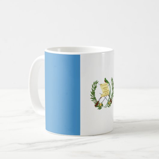 グアテマラ国旗 コーヒーマグカップ (正面左)