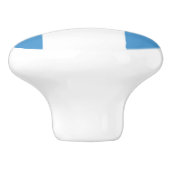 グアテマラ国旗 セラミックノブ (側面)