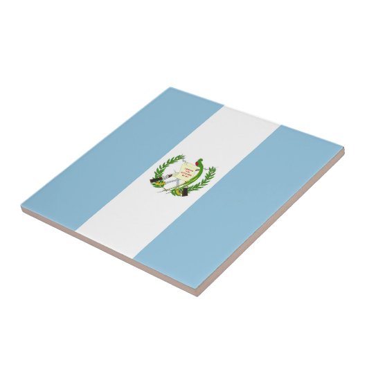 グアテマラ国旗 タイル (側面)