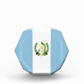 グアテマラ国旗 フォトブロック (正面)