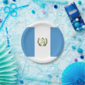 グアテマラ国旗 ペーパープレート (パーティー)