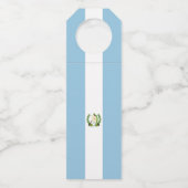 グアテマラ国旗 ボトルネックタグ (裏面)