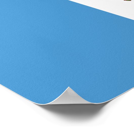 グアテマラ国旗 ポスター (角)