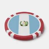 グアテマラ国旗 ポーカーチップ (シングル)