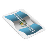 グアテマラ国旗 マグネット (右側)