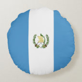 グアテマラ国旗 ラウンドクッション (裏面)
