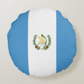 グアテマラ国旗 ラウンドクッション (裏面)