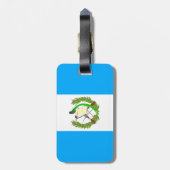 グアテマラ国旗 ラゲッジタグ (裏面縦)