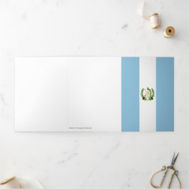 グアテマラ国旗 三つ折りカード