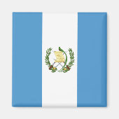 グアテマラ国旗 – 中米 マグネット (正面)