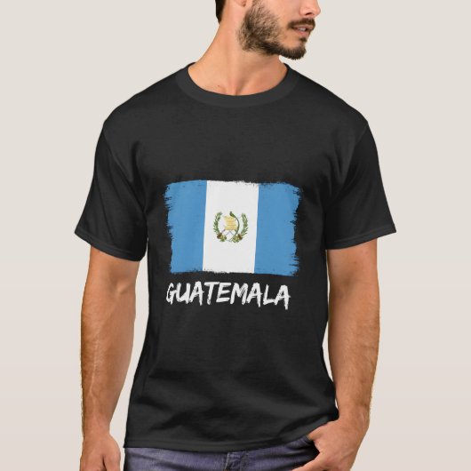 グアテマラ国旗 Tシャツ (正面)