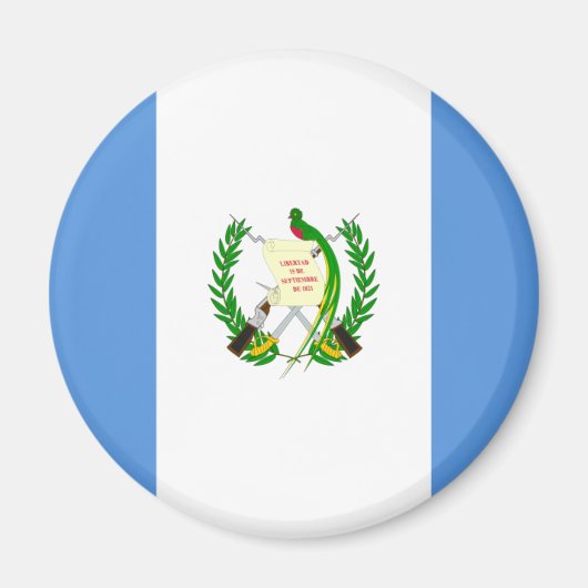 グアテマラ国旗GT マグネット (正面)