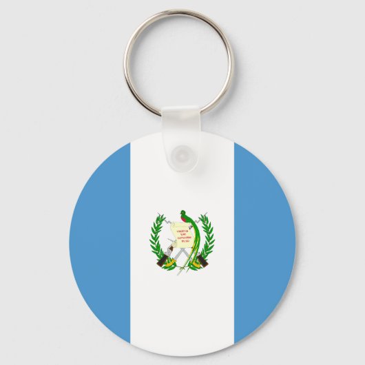 グアテマラ国旗Keychain キーホルダー (正面)