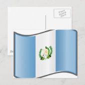 グアテマラ波旗 ポストカード (正面/裏面)