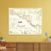 グアテマラ火山 キャンバスプリント (インサイチュ (リビング))