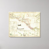 グアテマラ火山 キャンバスプリント (正面)