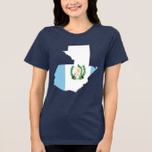 グアテマラ特別観光客ギフトクラシック トライブレンドTシャツ (正面)