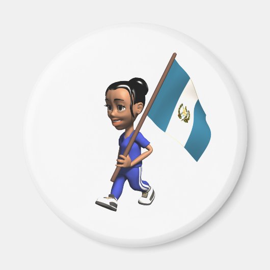 グアテマラ磁石 マグネット (正面)