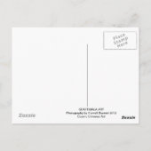 グアテマラ絵葉書 ポストカード (裏面)