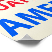 グアテマラ誇りを持ったアメリカン ポスター (角)