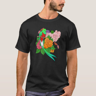 グアテマラ誇りを持ったヒスパニックケツァル国鳥グアア Tシャツ