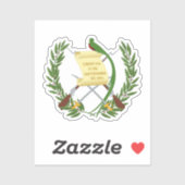 グアテマラ軍服 シール (シート)