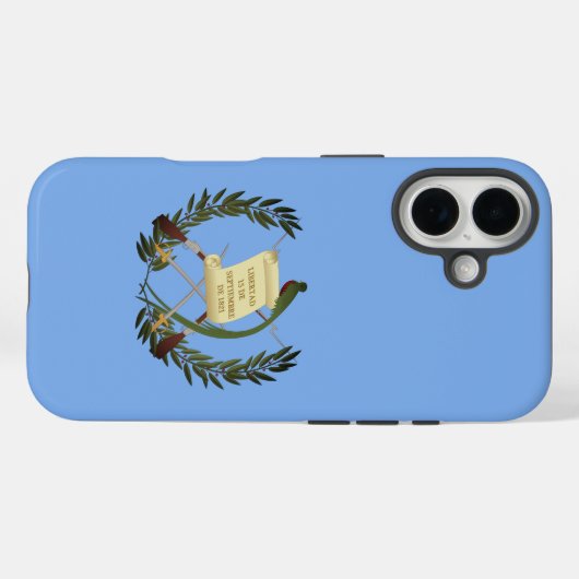 グアテマラ軍服 Case-Mate iPhoneケース (裏面 (横))