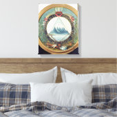 グアテマラ連盟のバッジ キャンバスプリント (インサイチュ (寝室))