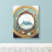 グアテマラ連盟のバッジ キャンバスプリント (インサイチュ (ウッドフロア))