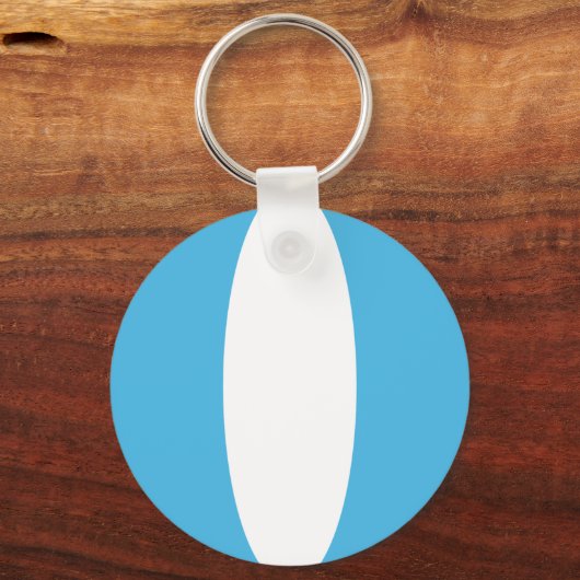 グアテマラ魚目国旗のキーチェーン キーホルダー (正面)