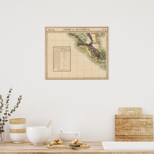 グアテマラ76 ポスター (キッチン)