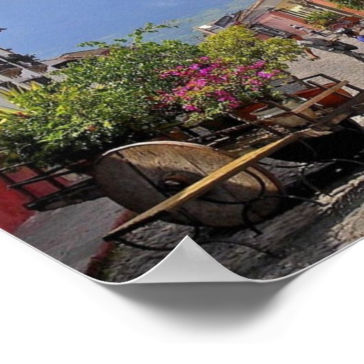 グアテマラ – アンティグア – カルレ・デル・アルコ – ポスター (角)