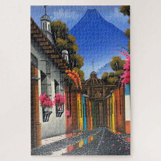 グアテマラ,アンティグア ジグソーパズル (縦)