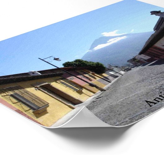 グアテマラ,アンティグア ポスター (角)