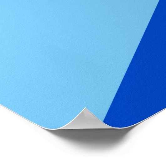 グアテマラ・エルサルバドル半国旗の国記号 ポスター (角)