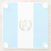 グアテマラ ガラスコースター (裏面)