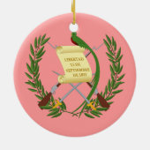 グアテマラ*クリスマスオーナメント セラミックオーナメント (裏面)