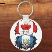 グアテマラ・グアテマラ・カナダツリールーツ キーホルダー (裏面)