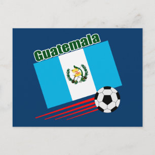 グアテマラ・サッカーチーム ポストカード