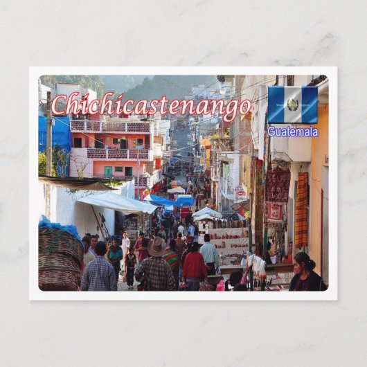 グアテマラ – サントトマス・チチカステナンゴ – ポストカード (正面)