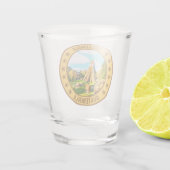 グアテマラ ショットグラス (裏面)
