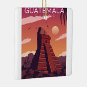 グアテマラ・ティカル セラミックオーナメント (右)